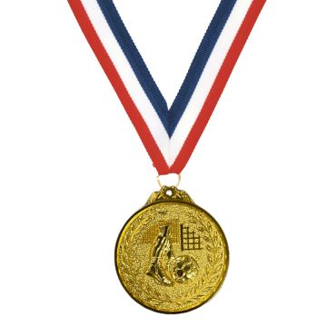 Typhoon Gold Soccer Medal
