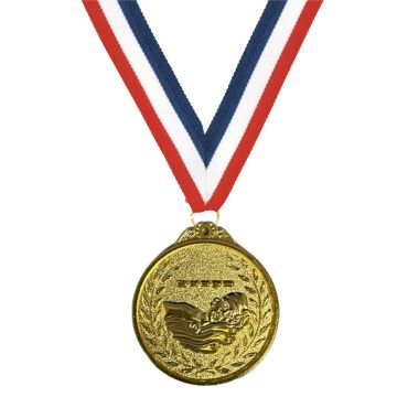 Typhoon Gold Swimming Medal
