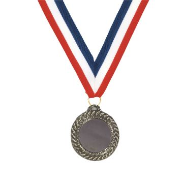 Caesar Silver Plain Medal