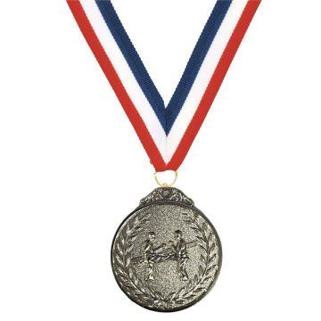 Typhoon Silver Karate Medal