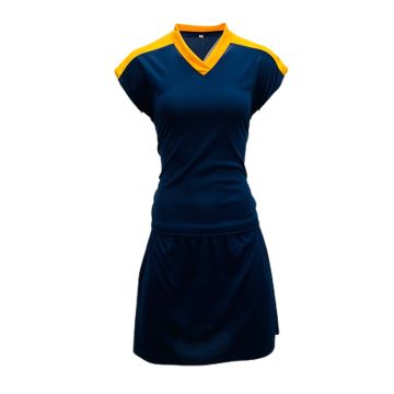 Attack Netball Kit Pack of 10 - Navy/Gold