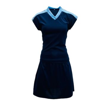 Attack Netball Kit Pack of 10 - Navy/Sky