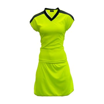 Attack Netball Kit Pack of 10 - Neon Yellow/Black