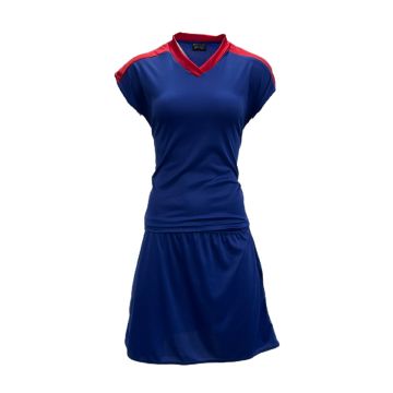 Attack Netball Kit Pack of 10 - Royal/Red