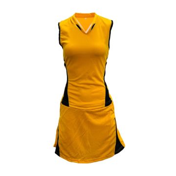 Dragon Netball Kit Pack of 10 - Gold/Black