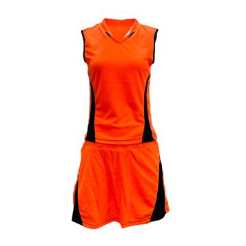 Dragon Netball Kit Pack of 10 - Neon Orange/Black