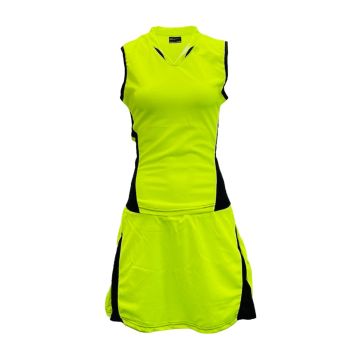 Dragon Netball Kit Pack of 10 - Neon Yellow/Black