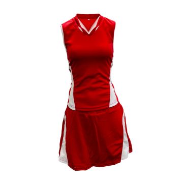 Dragon Netball Kit Pack of 10 - Red/White