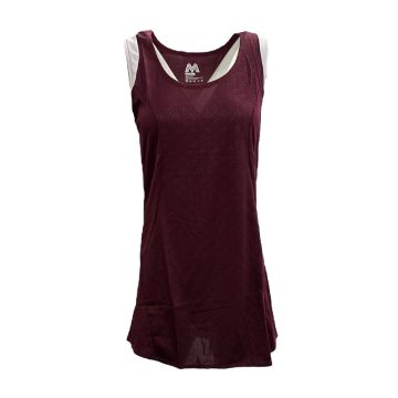 Pyro Embossed Netball Kit of 10 - Maroon/White