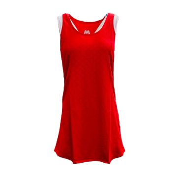 Pyro Embossed Netball Kit of 10 - Red/White