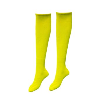 Plain Mesh Unisex Sports Socks Pack of 14 - Yellow