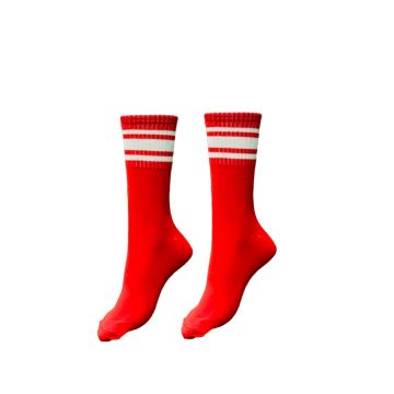 Active Sports Socks Pack of 12 - Red/White