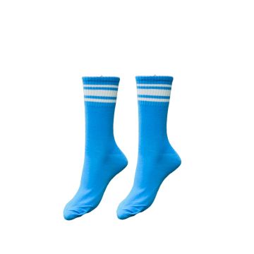 Active Sports Socks Pack of 12 - Sky/White