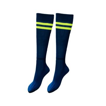 Basic Unisex Sports Socks Pack of 14 - Navy/Yellow