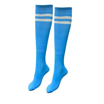 Basic Unisex Sports Socks Pack of 14 - Sky/White