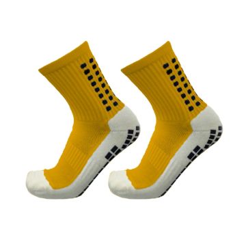 Short Grip Socks Pack of 12 - Gold/Black