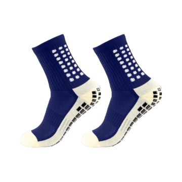 Short Grip Socks Pack of 12 - Navy/White
