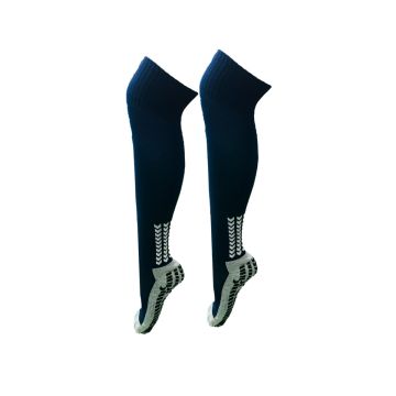 Sports Grip Knee High Socks Senior Pack Of 14 - Navy/White