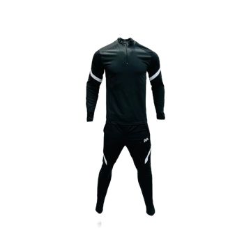 Solar Half-Zip Training Tracksuit - Black/White