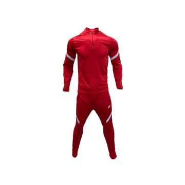 Solar Half-Zip Training Tracksuit - Red/White