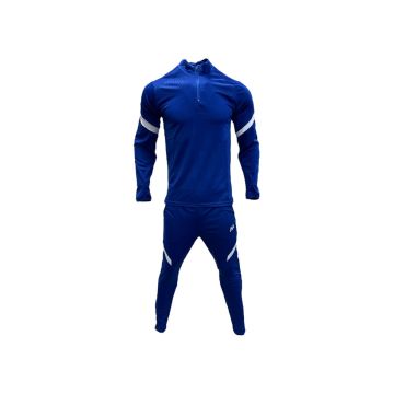 Solar Half-Zip Training Tracksuit - Royal/White