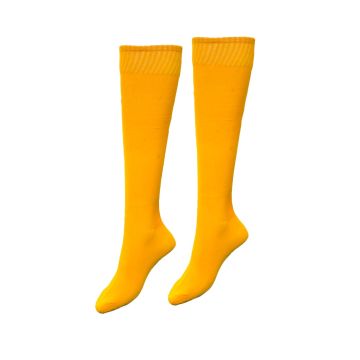 Plain Unisex Sports Socks Pack of 14 - Gold