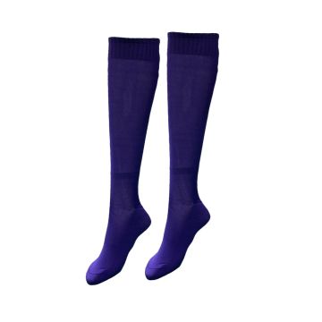Plain Unisex Sports Socks Pack of 14 - Purple