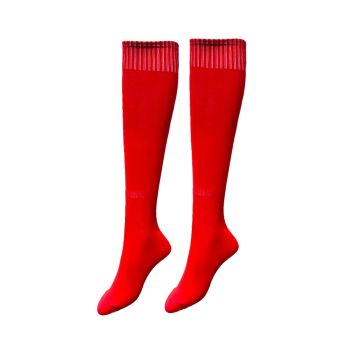 Plain Unisex Sports Socks Pack of 14 - Red