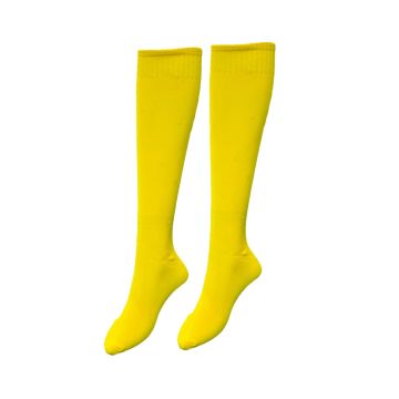 Plain Unisex Sports Socks Pack of 14 - Yellow