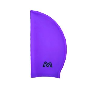Unisex Classic Silicone Swim Cap - Purple