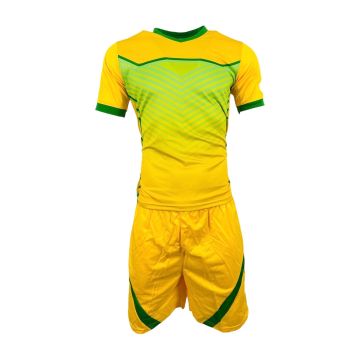 Sublimated Mens Rugby Kit Pack of 22 - Yellow/Emerald