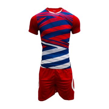 Sublimated Mens Football Kit Pack of 14 - Red/Navy/White