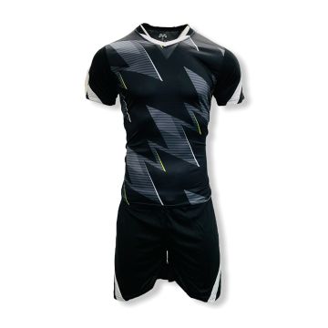 Sublimated Mens Football Kit Pack of 14 - Black/Grey