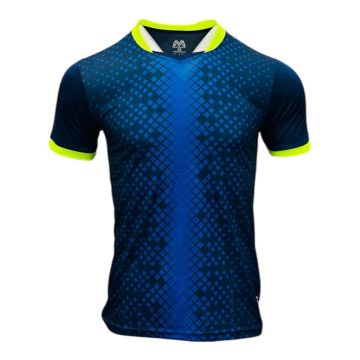 Sublimated Essential Training Tee Royal/Neon Yellow