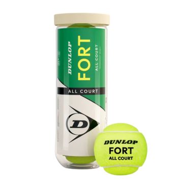 Dunlop Fort All Court Tennis Ball Sea Level 3Pet
