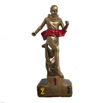 Running First Place Award Resin Trophy - Female