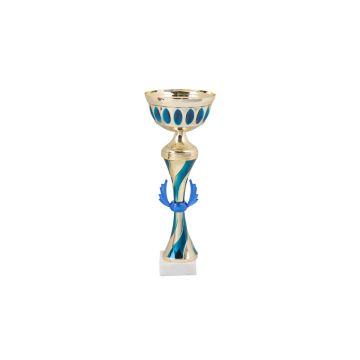 Italian Blue Spiral Trophy