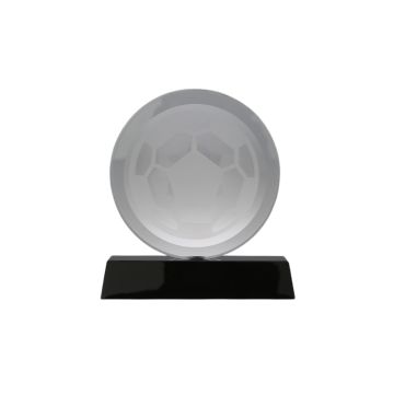 Ace Football Crystal Trophy