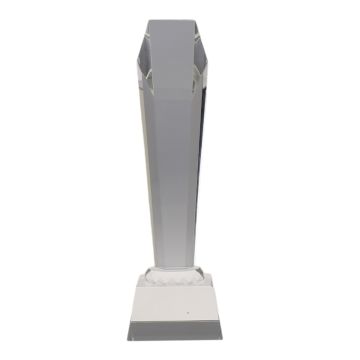 Impact Hexagon Crystal Trophy