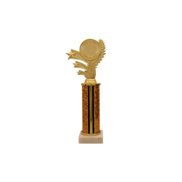 Orange Pillar Trophy