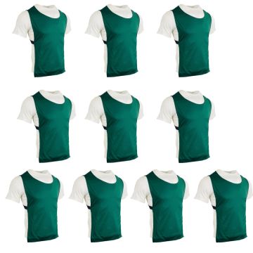 Polyester Training Bibs Set of 10 - Bottle