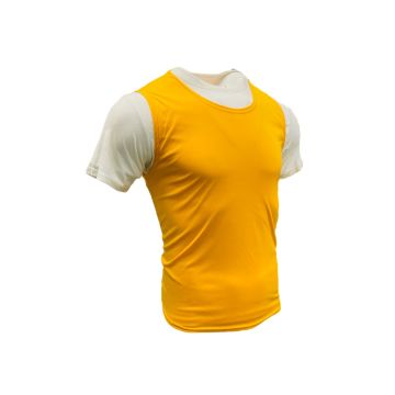 Polyester Training Vests Set of 10 - Gold