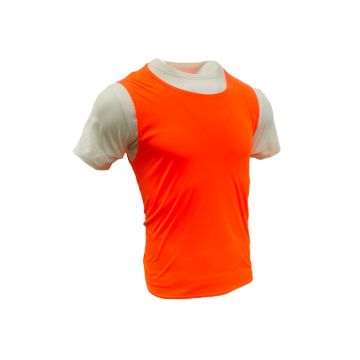 Polyester Training Vests Set of 10 - Neon Orange