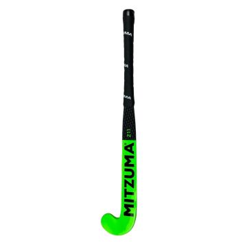 Z11 Wooden Fibreglass & Kevlar Coated Hockey Stick - Green