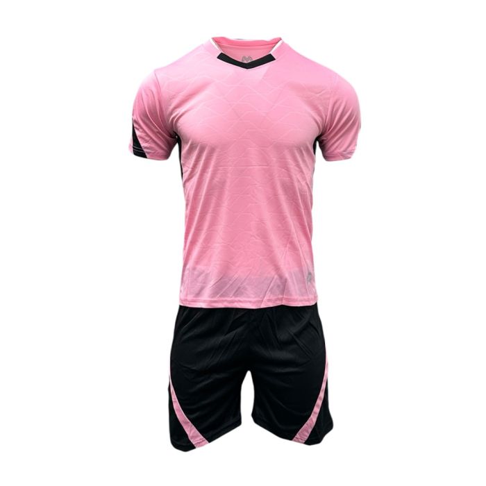Denmark Mens Football Kit Pack of 14 - Pink/Black