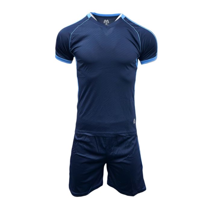 Norway Mens Football Kit Pack of 14 - Navy/Sky