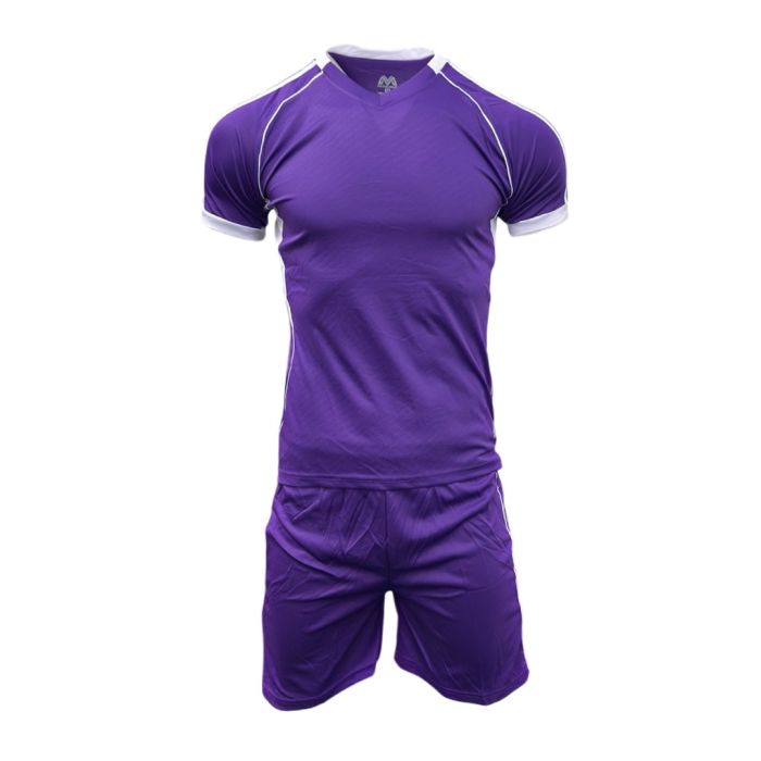 Norway Mens Football Kit Pack of 14 - Purple/White