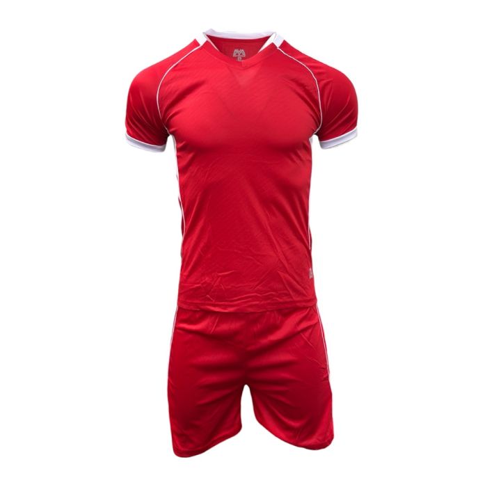 Norway Mens Football Kit Pack of 14 - Red/White