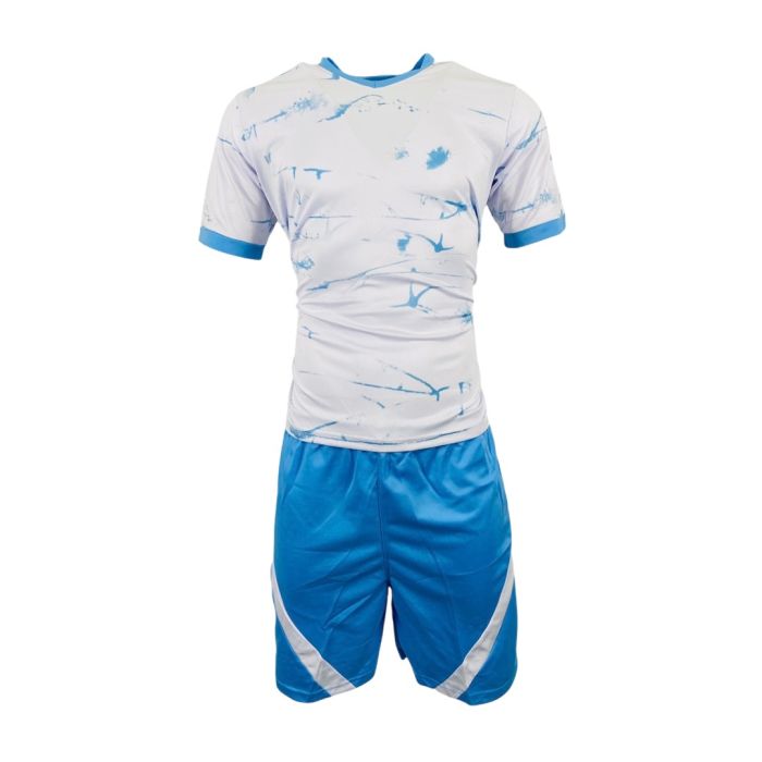 Sublimated Mens Rugby Kit Pack of 22 - White/Sky