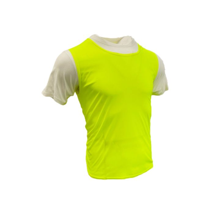 Polyester Training Vests Set of 10 - Neon Yellow